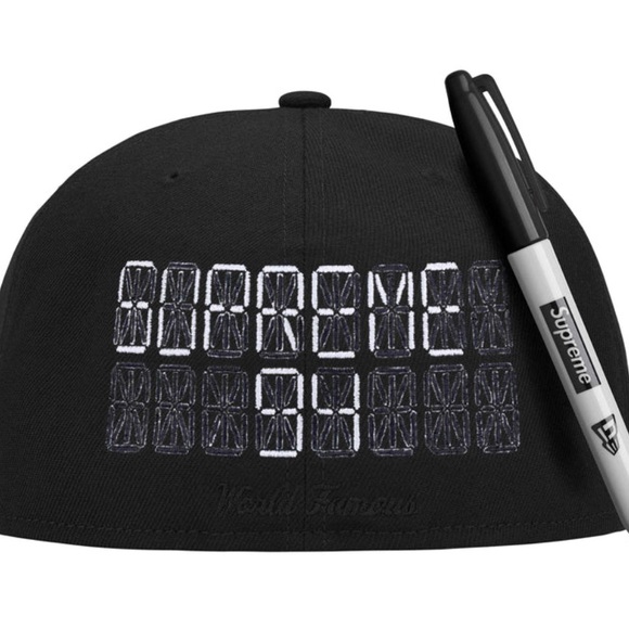 Supreme x Sharpie Box Logo New Era Fitted Cap • SS24 • 5 Colors • Week 5 - Picture 10 of 10